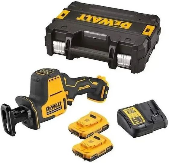 Пила сабельная аккумуляторная DeWalt DCS312D2-QW 2800ход/мин