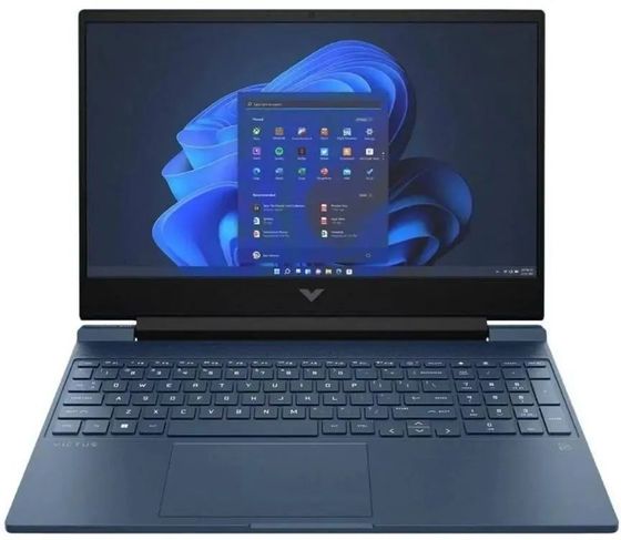 Ноутбук 15.6&quot; HP Victus 15-FA0033DX синий i5-12450H 8Gb/512Gb GeForce RTX3050 W11H (9T9R8UA#ABA)