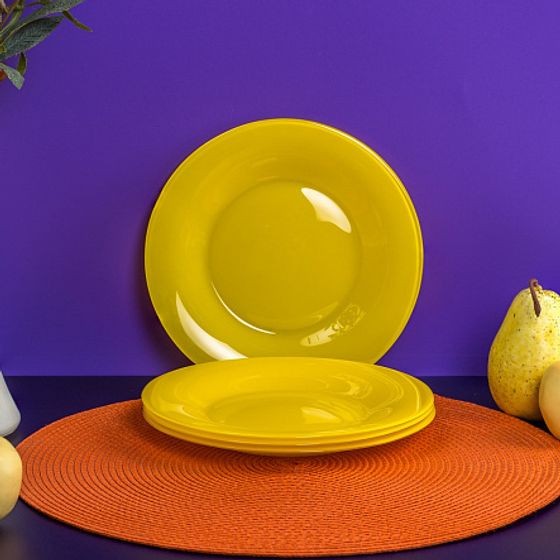 Тарелка десертная AMБИАНТЭ ЙЕЛЛОУ 19см