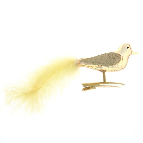 Изделие декоративное &quot;Птичка&quot;, L20 W3 H5 см, 3в.