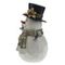 Фигурка декоративная "Снеговик", L13 W8,5 H15,5 см