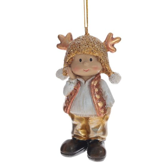 Изделие декоративное подвесное "Ребёнок", L5 W4 H9,5 см, 2в.