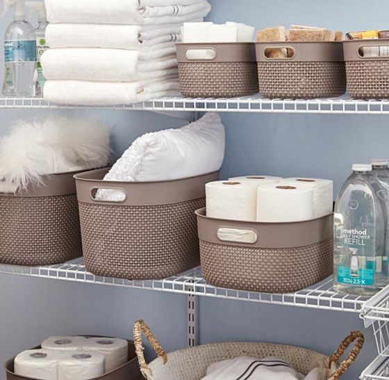 Корзина FILO L 18л сиреневая