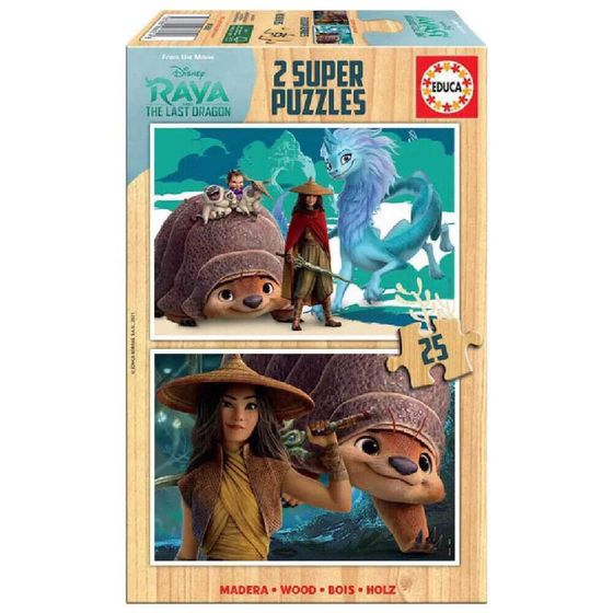 DISNEY 2X25 Raya &amp; The Last Dragon Puzzle