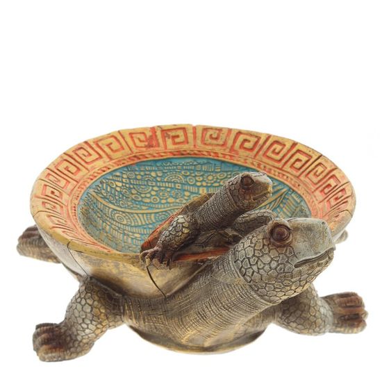 Фигурка декоративная "Черепахи", L22 W16 H10 см