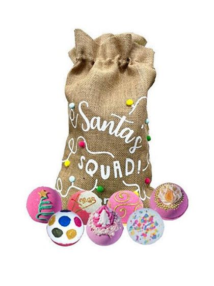 Santa`s Squad Bath Bomb Sack Set Gift Set