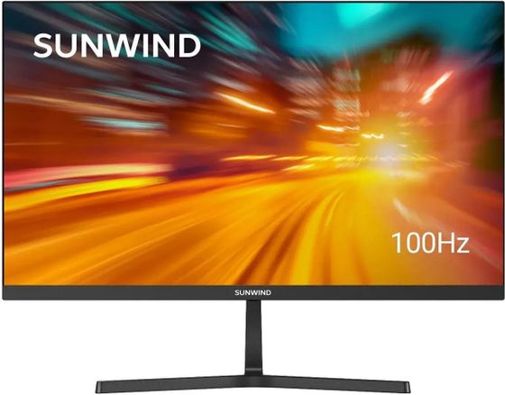 Монитор 23.8&quot; SunWind SM-24FI221 черный IPS 1920x1080 100Гц (SM24SB01)