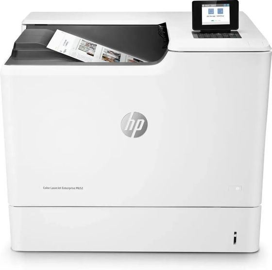 Принтер лазерный HP Color LaserJet Ent M652n Printer А4 Net белый/серый (J7Z98A)