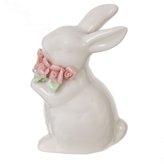 Фигурка декоративная "Заяц", L6 W7 H11 см