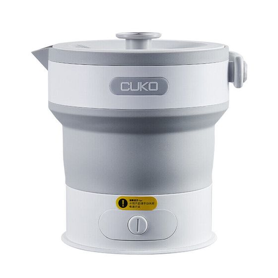 CUKO Electric Kettles Foldable Kettle Portable Travel Kettle Mini Travel Electric Kettle CK-1065