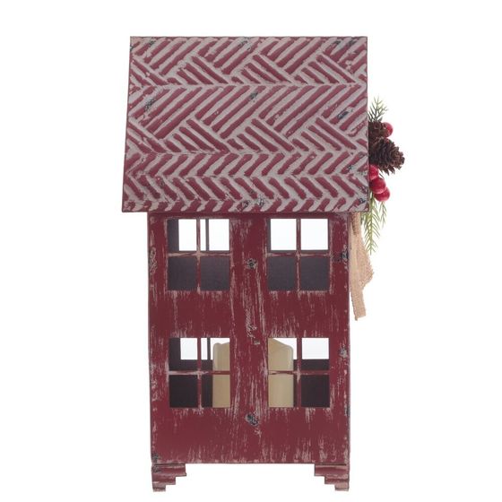 Изделие декоративное с подсветкой &quot;Домик&quot; (3хAAA н/п), L20 W24 H39 см