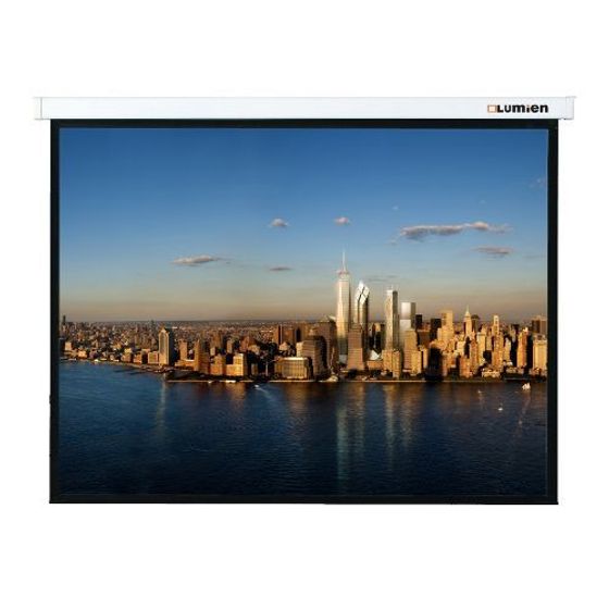 Экран Lumien 244x244см Master Picture LMP-100106 1:1 настенно-потолочный рулонный