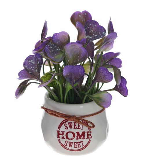 Цветочная композиция, L12 W12 H18 см, 4в.