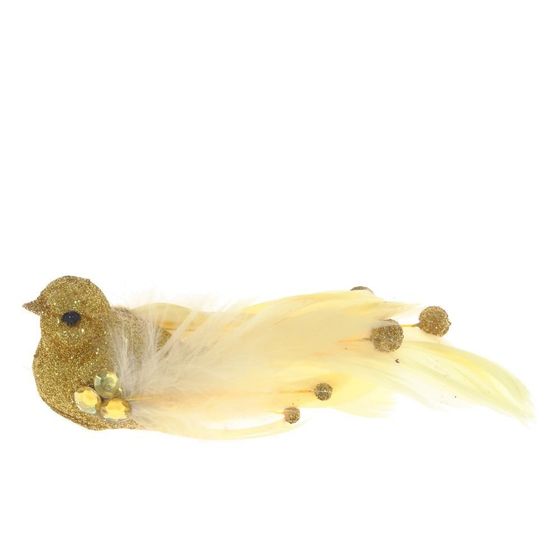Изделие декоративное &quot;Птичка&quot;, L17 W4 H3,5 см, 4в.