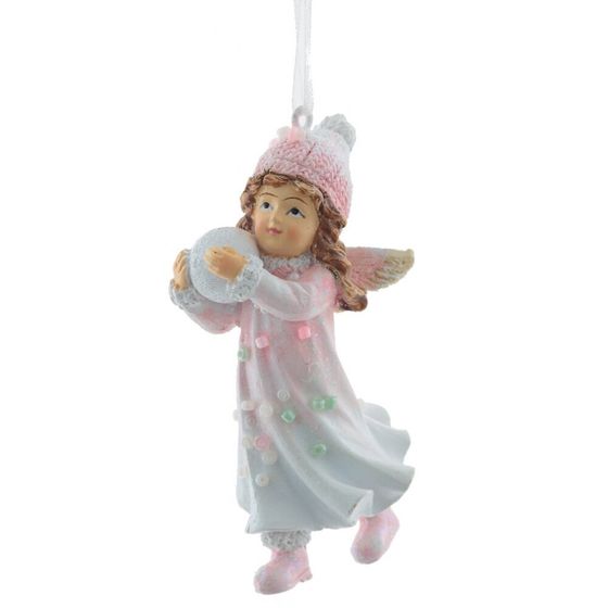 Изделие декоративное подвесное &quot;Девочка&quot;, L4,5 W4 H8 см, 2в.