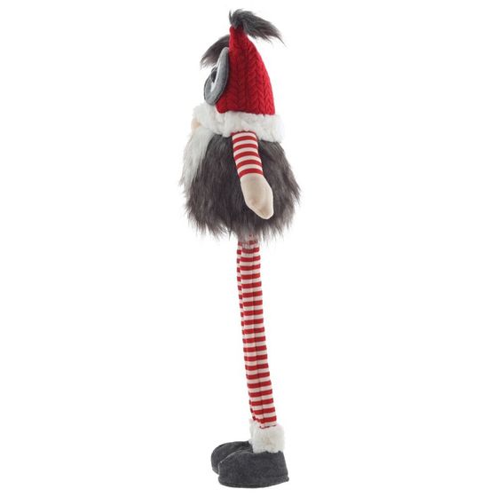 Игрушка набивная &quot;Гном&quot; (телескоп ноги), L30 W18 H80/45 см