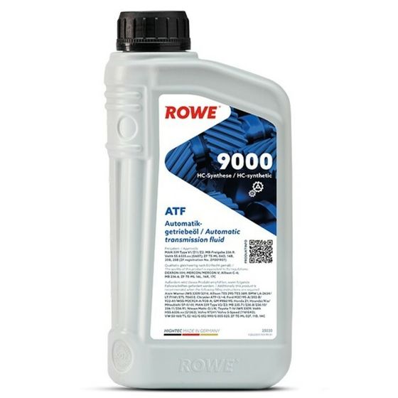 Масло трансмиссионное Rowe ATF Hightec 9000 D III, синтетическое, 1 л