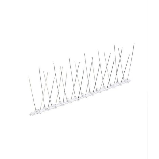 Отпугиватель для птиц, 25 × 10 см, шипы противоприсадные 20 шт., 2 ряда, Greengo
