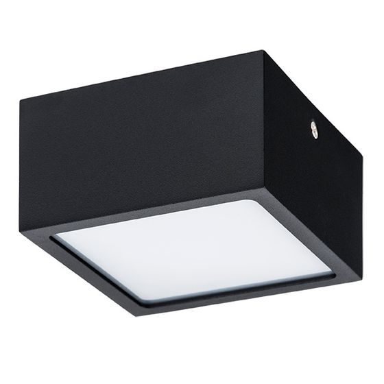 211927 Светильник ZOLLA QUAD LED-SQ 10W 780LM ЧЕРНЫЙ 3000K IP44