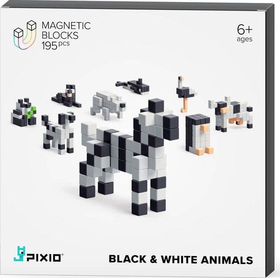 Pixio Klocki Pixio Black &amp; White Animals | Story Series | Pixio