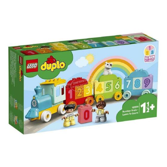 Duplo Поезд с числами Lego 10954 DUPLO Поезд с числами, разноцветный (23 шт.)