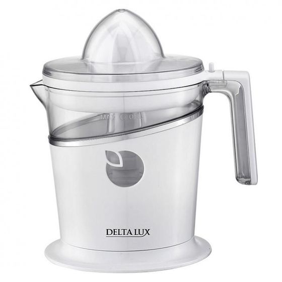 Соковыжималка цитрусовая Delta LUX DE-2401 40Вт белый