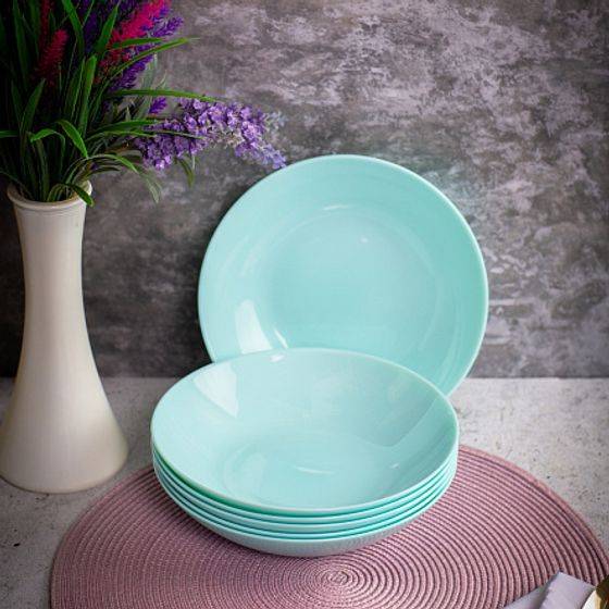 Тарелка суповая ДИВАЛИ ЛАЙТ ТЮРКУАЗ 20см