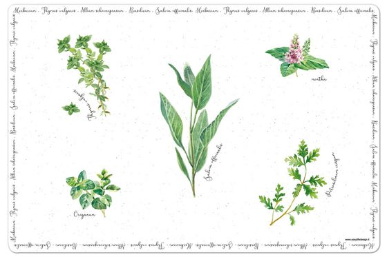 Салфетка под горячее Herbarium, 45х30 см