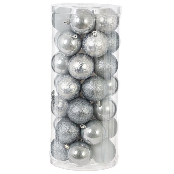 Набор из 35шт Украшение новогоднее &quot;Шар&quot;, D 6 см, L16 W16 H36 см