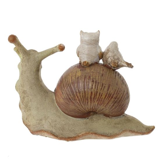 Фигурка декоративная "Улитка", L14,5 W7 H10,5 см