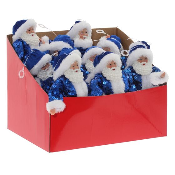 Дед Мороз (блок 12шт), L10 W4 H16 см