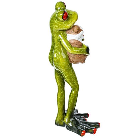 Фигурка декоративная "Лягушка", L5 W7 H16,5 см