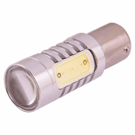 Лампа светодиодная S25, (P21W), 12V, 4 SMD диода, BA15s, 1-конт, белая, SKYWAY, S1156_1157-4SMD-1.5W_SMD