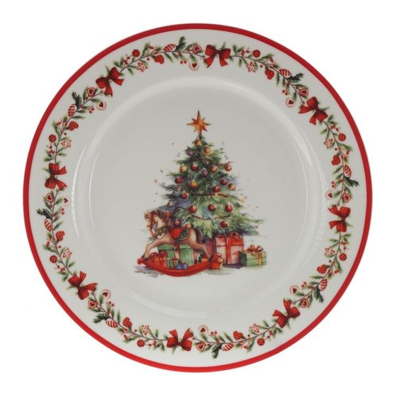 Тарелка, L19 W19 H1 см