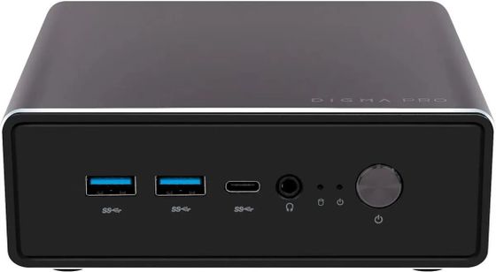 Неттоп Digma Pro Minimax U1 темно-серый/черный i3-1215U 8Gb/512Gb UHDGr W11Pro (DPP3-8DXW01)