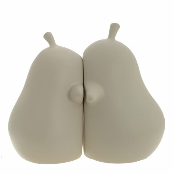 Набор из 2-х фигурок декоративных &quot;Груша&quot;, Д16 Ш11 В15 см