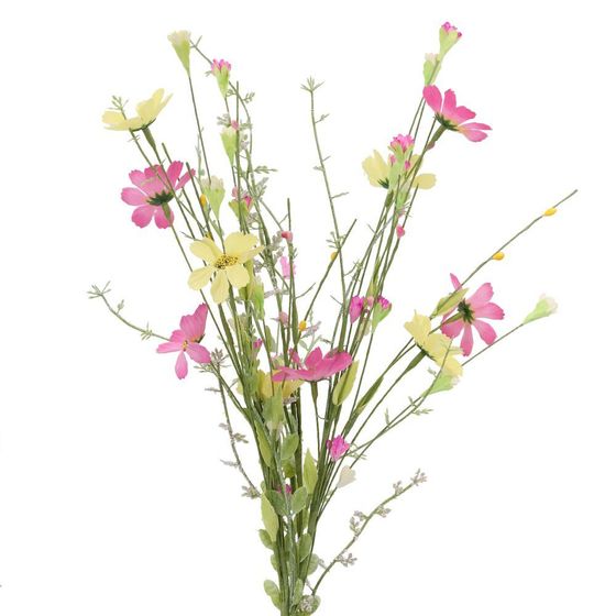 Цветок искусственный &quot;Космея&quot;, L17 W12 H57 см, 4в.