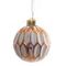 Украшение новогоднее &quot;Шар&quot;, L6 W6 H8 см, 4в.