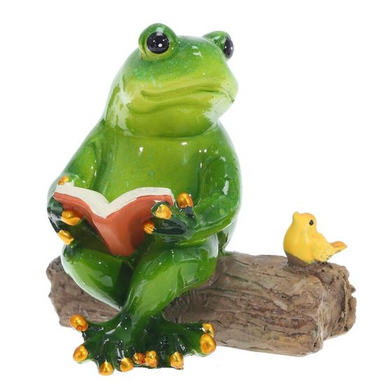 Фигурка декоративная "Лягушка", L8 W8 H9 см