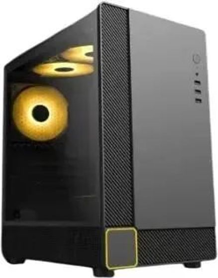 Корпус Accord M3302 черный без БП Midi-Tower mATX