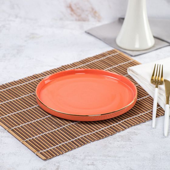 Тарелка десертная CORAL GOLD 21см