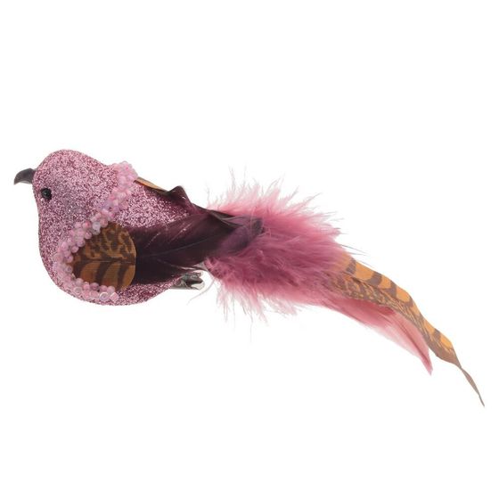 Фигурка декоративная &quot;Птичка&quot;, L17 W5 H4 см, 5в.