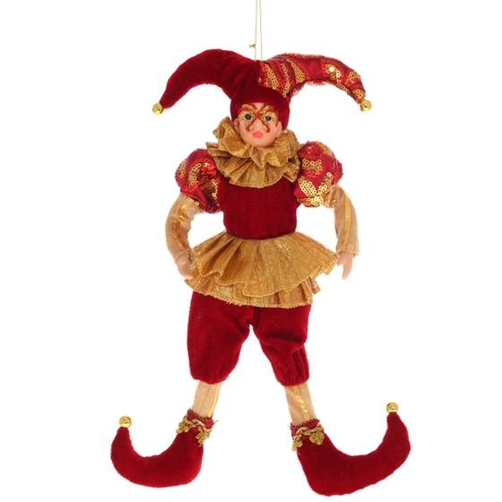 Клоун, L15 W10 H37 см, 2в.