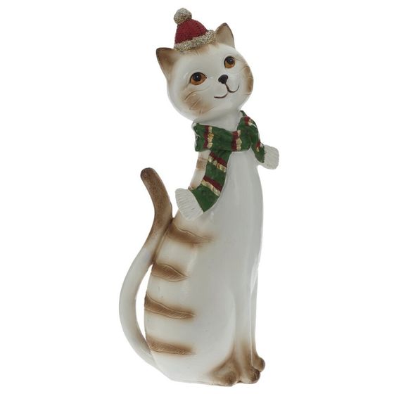 Фигурка декоративная &quot;Кошка&quot;, L10 W7 H25 см