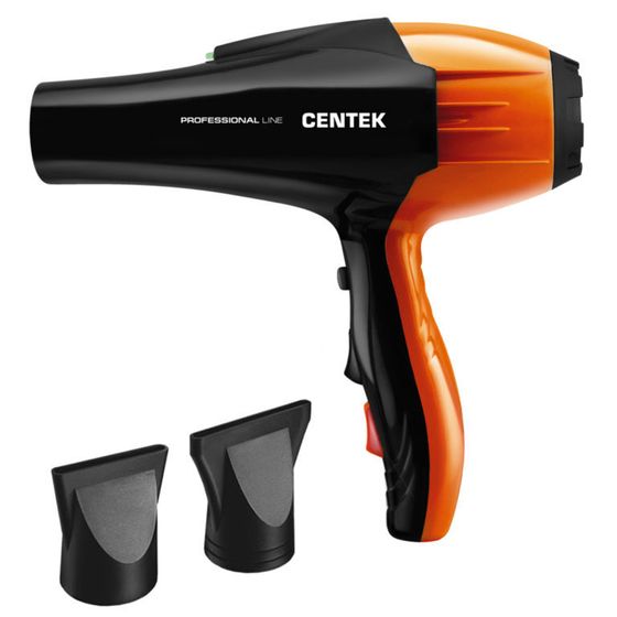 Фен Centek CT-2226 2200Вт черный/оранжевый
