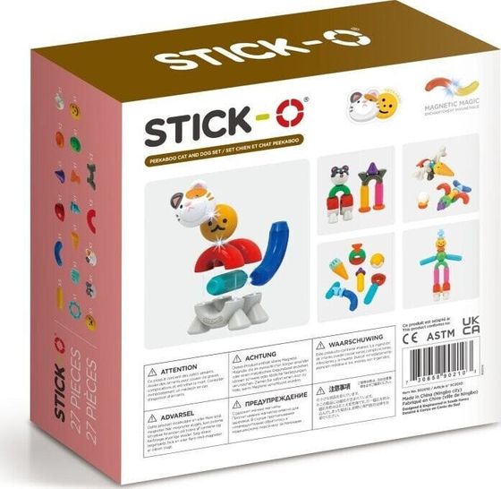 Magformers STICK-O ZESTAW KOT&amp;PIES 27 EL.