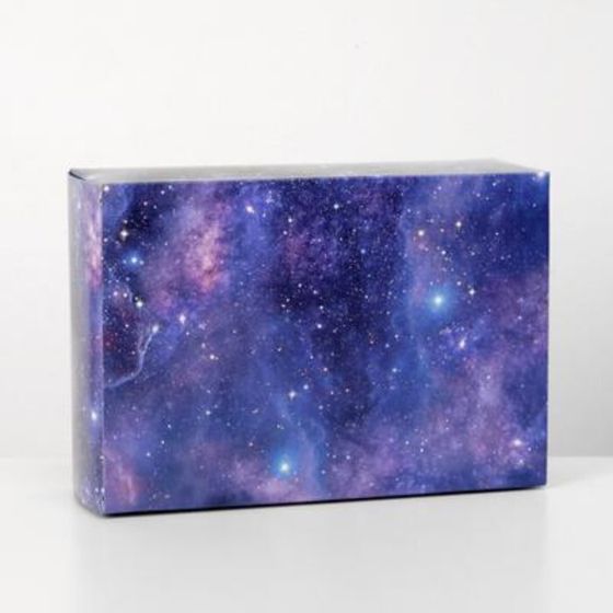 !Коробка складная 2 штуки «Космос», 16 × 23 × 7,5 см.