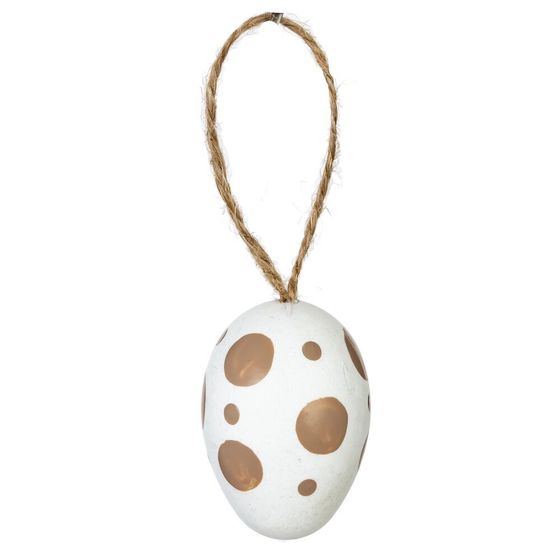 Набор из 16-ти изделий декоративных подвесных &quot;Яйцо&quot; (4,5*6, 3,5*5,5, 3*4), L14 W5,5 H15 см