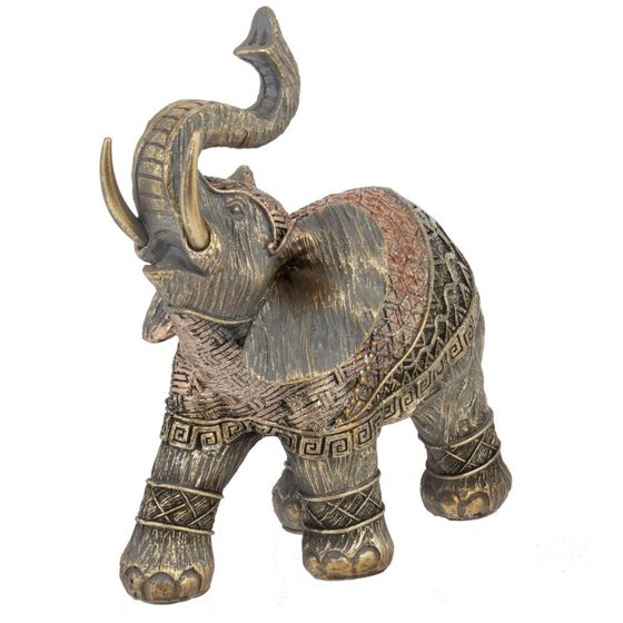 Фигурка декоративная &quot;Слон&quot;, L16 W7 H15 см, 2в.