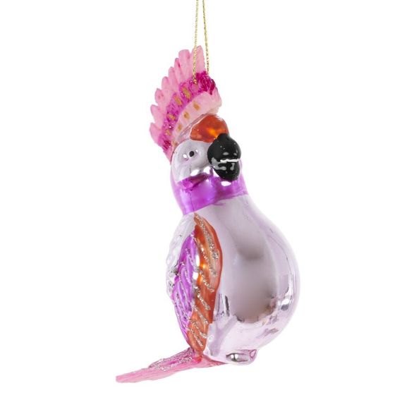 Украшение новогоднее "Попугай", L9 W4 H11 см